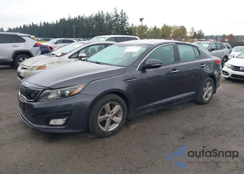 2015 Kia Optima Lx z USA, uszkodzony, nr VIN 5XXGM4A70FG441589